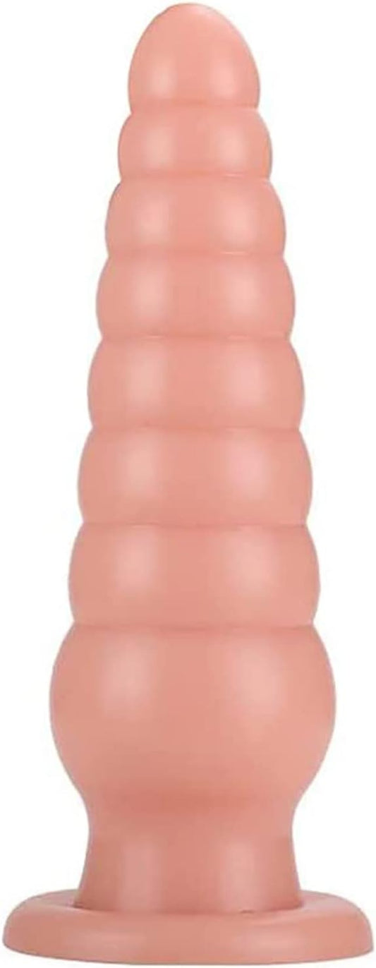 Extreme Ball Plug with Suction Cup - Flesh Tone - image 0
