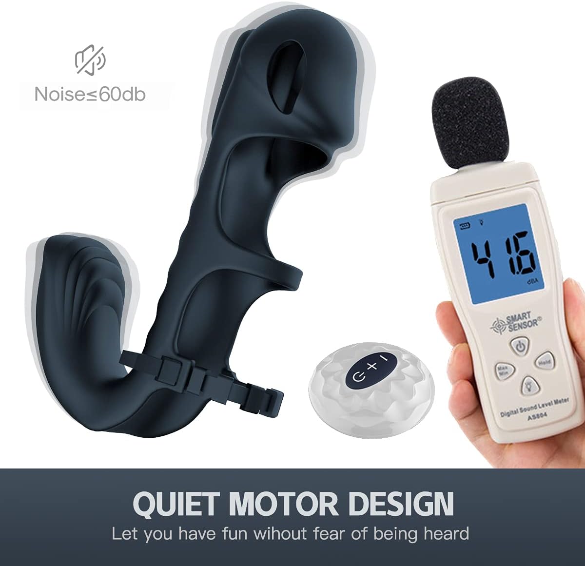 Dual Vibrating Penis Sleeve - image 3