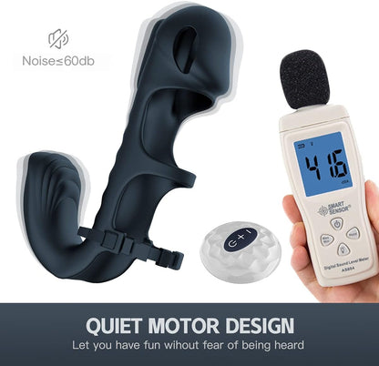 Dual Vibrating Penis Sleeve - image 3