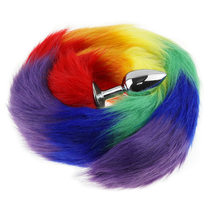 26.38'' Slim Fox Tail Butt Plug – 1.10'' - image 4