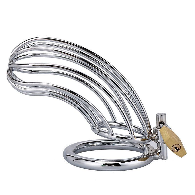 CC10 Steel Chastity Cage 4.3 Inches Long - S: 40mm (1.57 inch) - image 0
