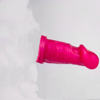 Accessories for Chastity Cage with Detachable Dildo & Urethral Tube - Pink Dildo - L - image 12