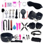 Bdsm Bed Straps Restraints Sex  30 Pcs Set - Black - image 0