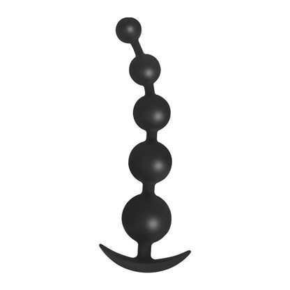 Silicone Big Beaded Butt Plugs - 5 beads - image 7
