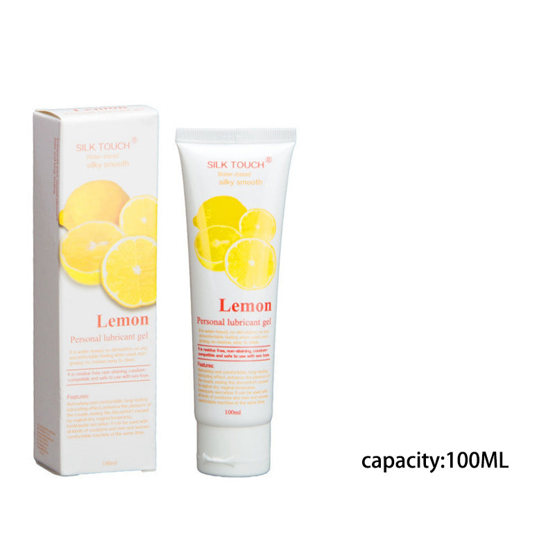 Silk Touch Flavored Lube Vagina Anal Lubricant  (25ml, 50ml, 100ml, 200ml) - Lemon - 100ml - image 10