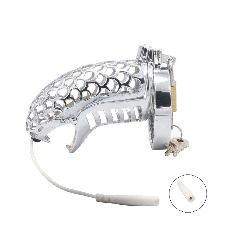 Electric Shock Anal Plug Chastity Lock Set - image 5