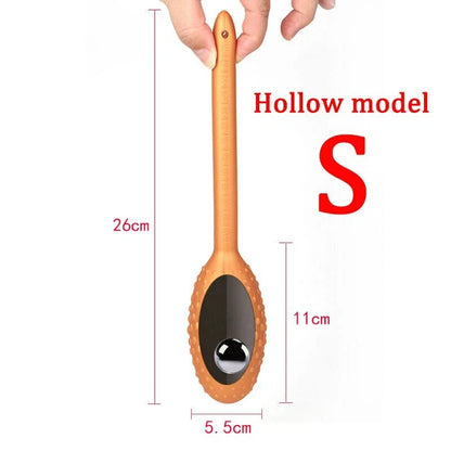 Anal Plug With Rolling Ball - S-Golden - image 1
