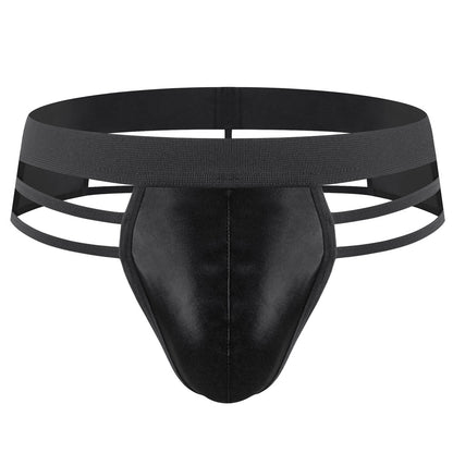Sexy Men Underwear Thong Lingerie - Red/Black - Black - One size fits all - image 3