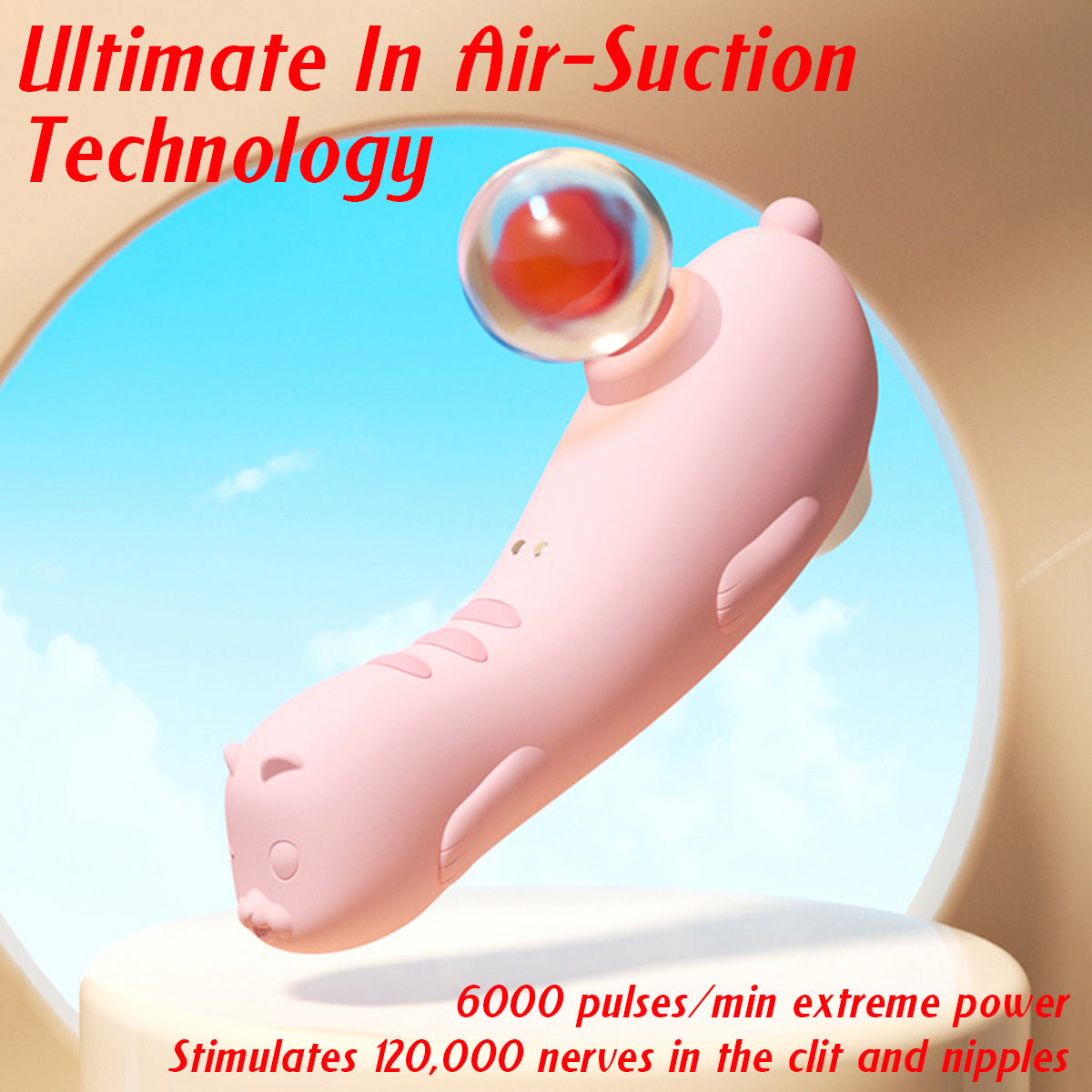 Kitty Suction Clitoral Stimulator with 10 Modes - image 8