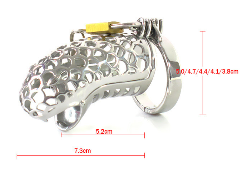 Electric Shock Anal Plug Chastity Lock Set - image 4