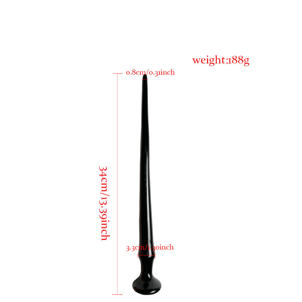 Flexidepth Advanced Anal Plug - Black - S - image 7