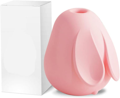Rabbit Shape Clitoral Sucker Vibrator - Pink - image 5