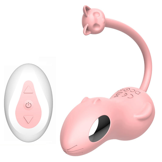 Miki - 10-Speed Capybara Vibrator - Pink - image 1