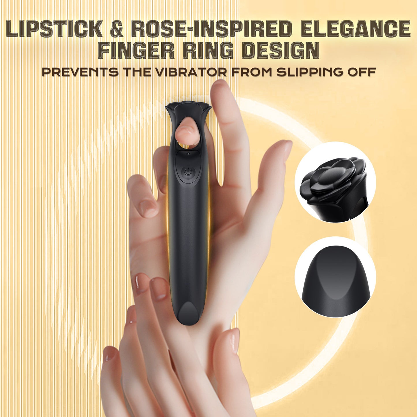 Mini Rose Finger Vibrator  - image 1