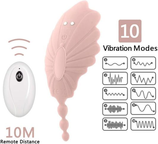 Butterfly Sex Vibrator Seashell Remote Sex Toy for Women - image 1
