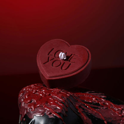 Love You Heart Sensual Candle – Low-temperature - image 0