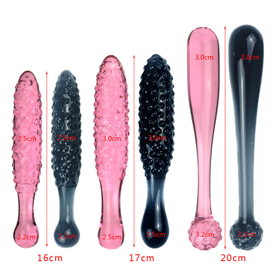 Shaped Glass Butt Plug - image 0