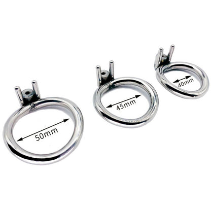 Keyless Anti-pullout Permalock Chastity Cage - image 0