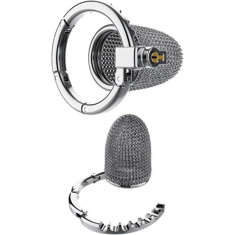 3.54'' Chainmail Chastity Cage - image 0