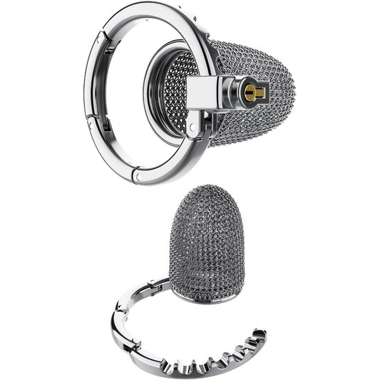 3.54'' Chainmail Chastity Cage - image 0
