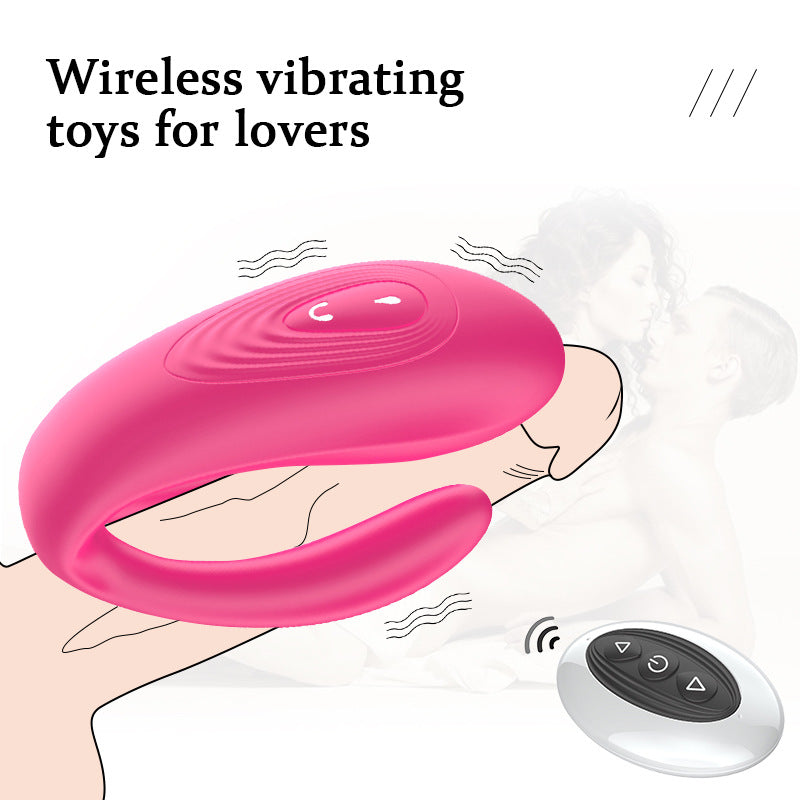 10 Vibrating Modes Clitioral & Penis Stimulator - Pink - image 3