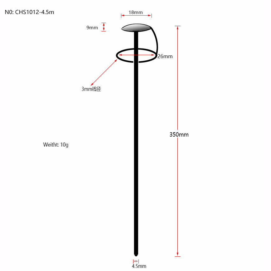 Fixable Silicone Urethral Sound - 4.5mm - image 7