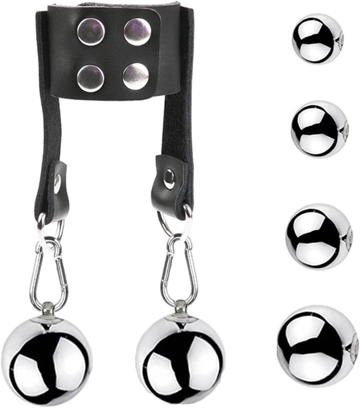 Gravity Steel Ball Restraint Cock Ring - image 5