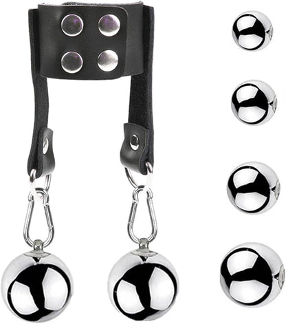 Gravity Steel Ball Restraint Cock Ring - image 5