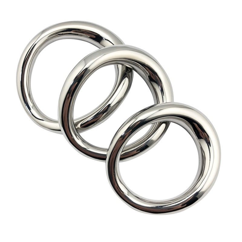 Ergonomic Steel Cock Ring - image 9
