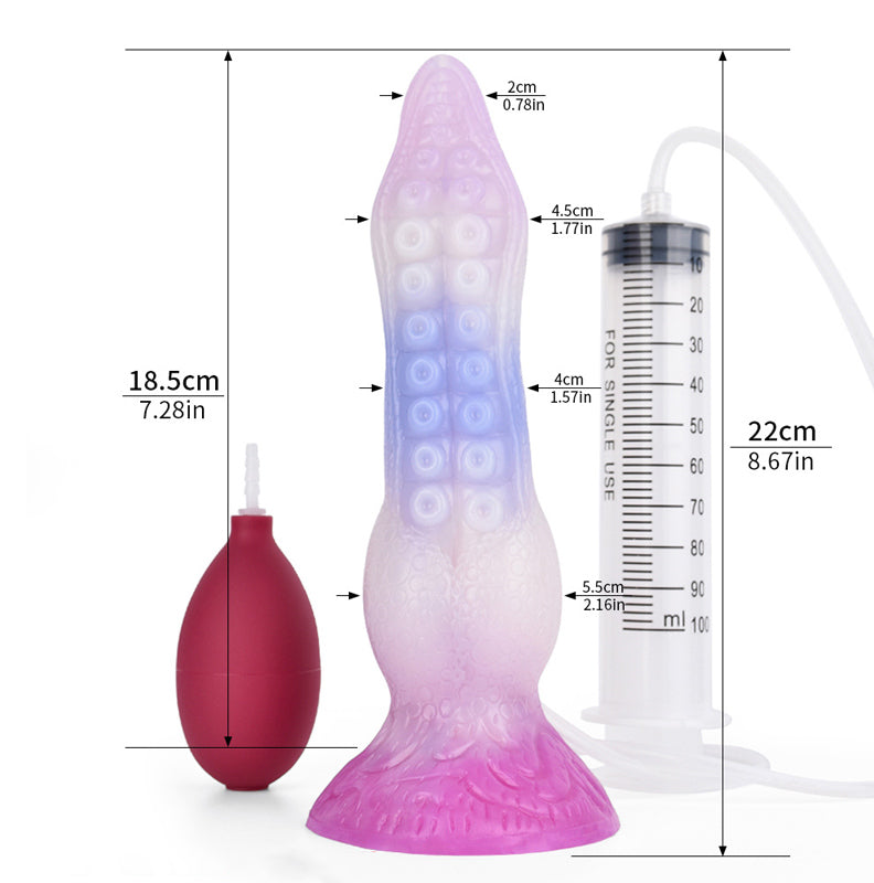 Tentacle Squirting Dildo with Suction Cup  - image 5