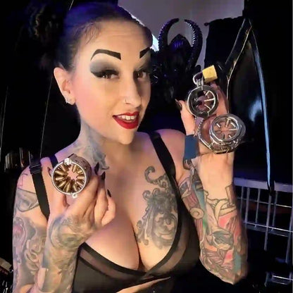 Kali's Teeth Femdom CBT Chastity Cage Device - image 2