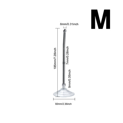 Stainless Steel Urethral Sound with Suction Bottom - 8mm - image 5