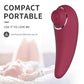 Tongue Licking Tease 6-modes Clitoris  Vibrator - Red - image 5