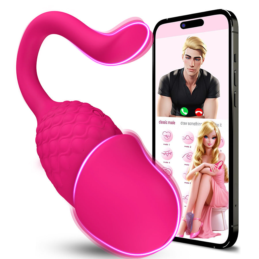 Vibrator App Remote Control Wearable Rose Sex Toy For Couples - Rose - image 5