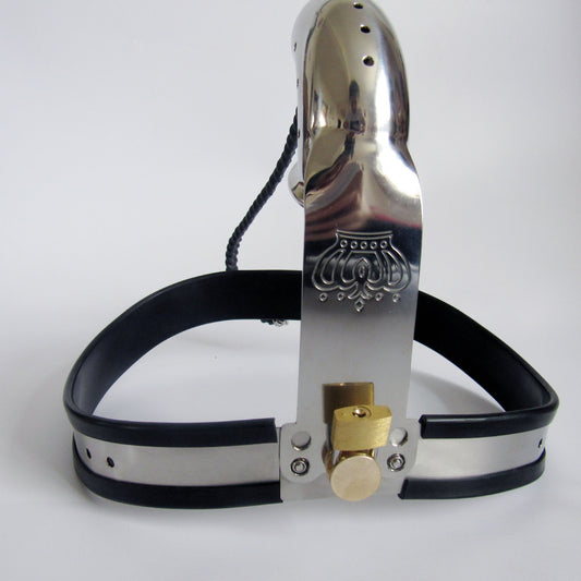 Domina Steel Chastity Belt - image 0