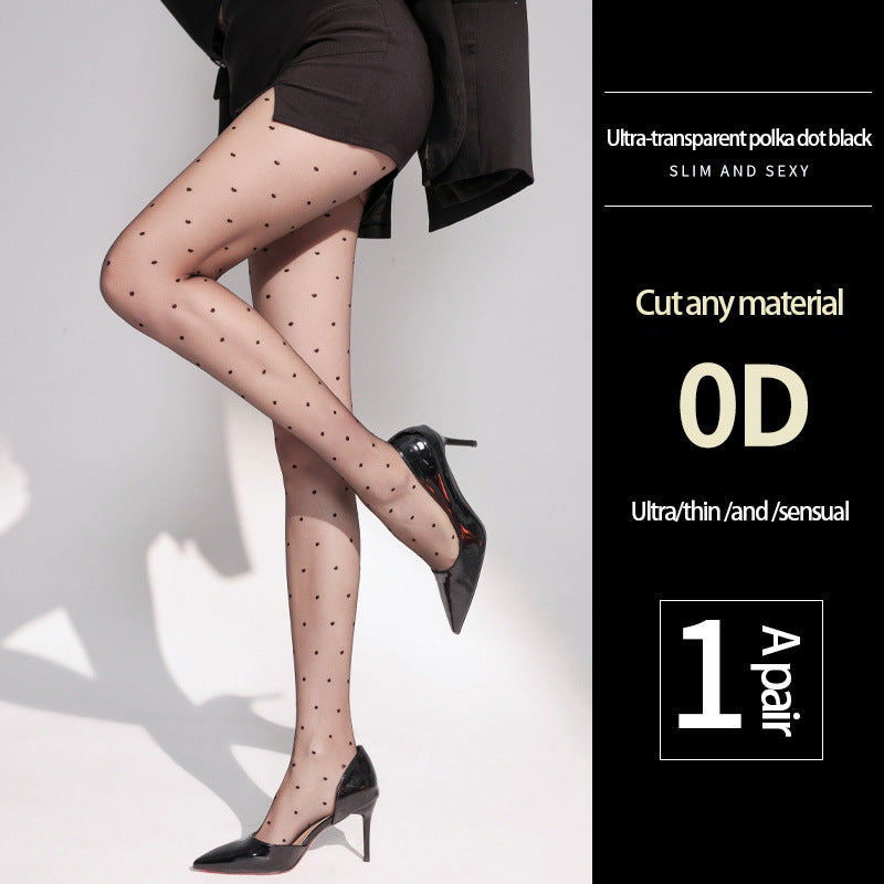 0D Sheer Tights – Ultra Thin & High-Waisted Comfort - Cut any material - One Size - image 2