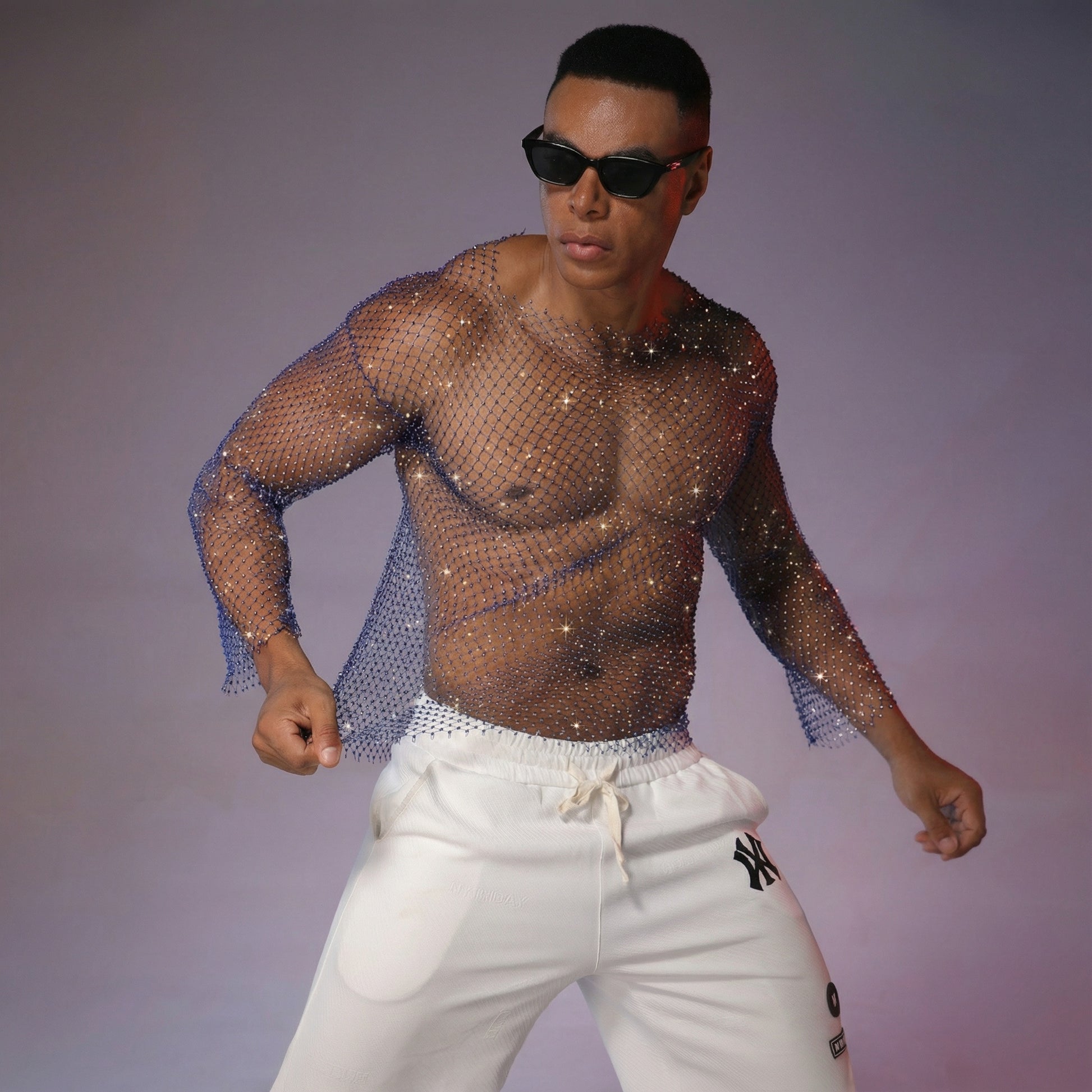 Starluxe Mesh Sparkle Top – Style A - image 10