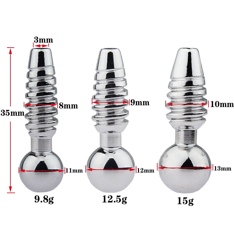 Stainless Steel Urethral Sound Penis Plug - image 1