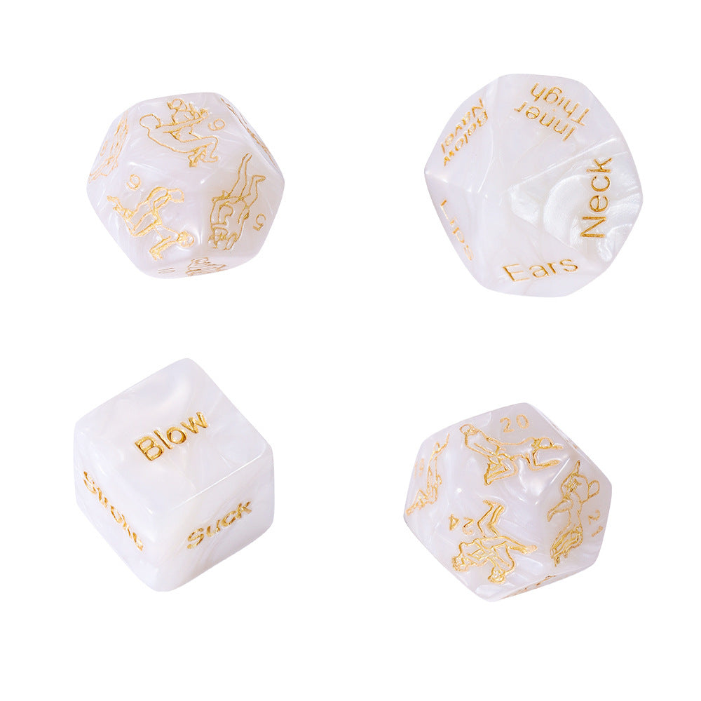 Sex Dice for Adult Couples Sex Games - white - image 10