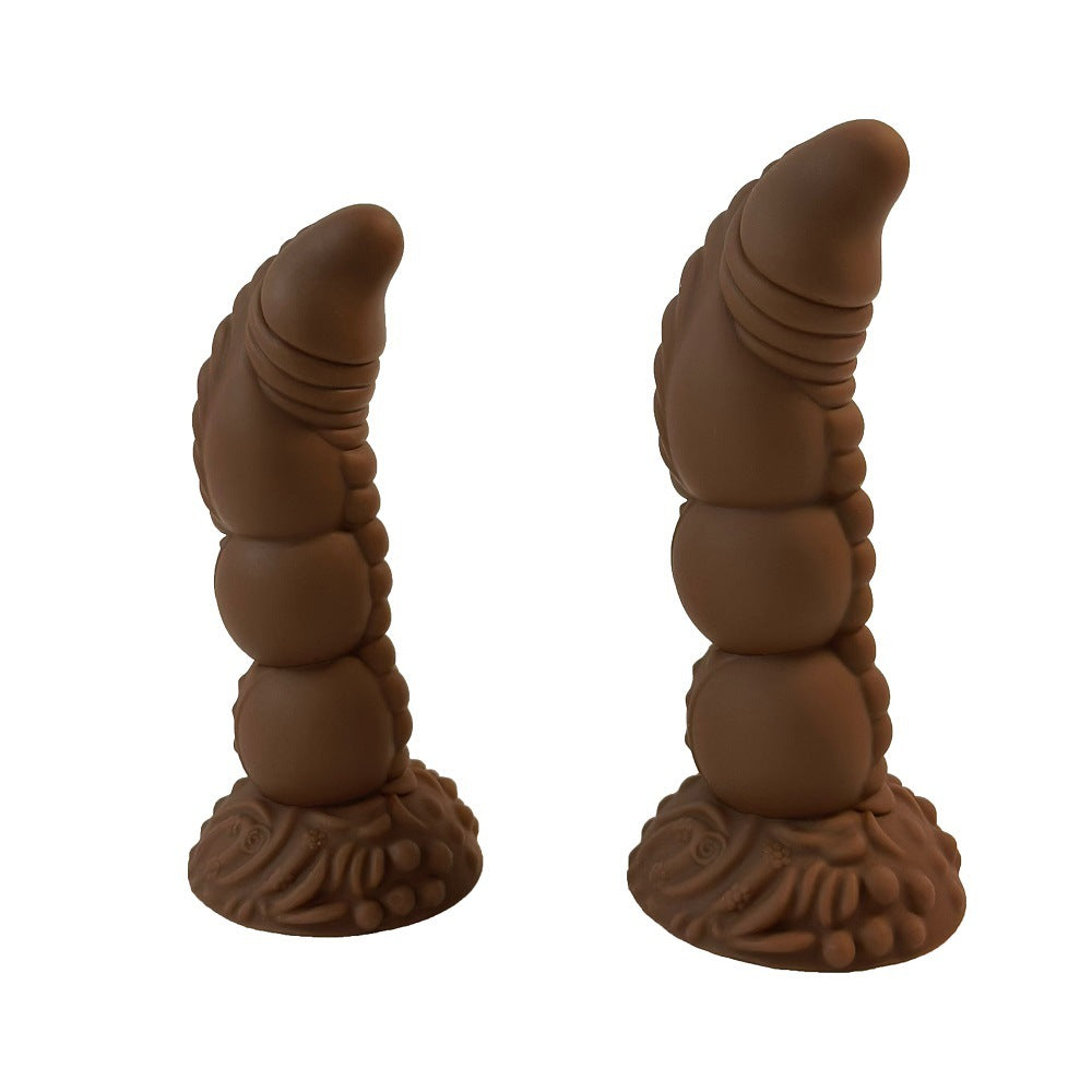 Brown Tentacle Fantasy Anal Plug - image 0