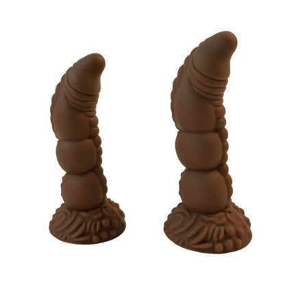 Brown Tentacle Fantasy Anal Plug - image 0