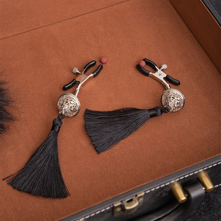 Non-Piercing Tassel Nipple Clips - image 6