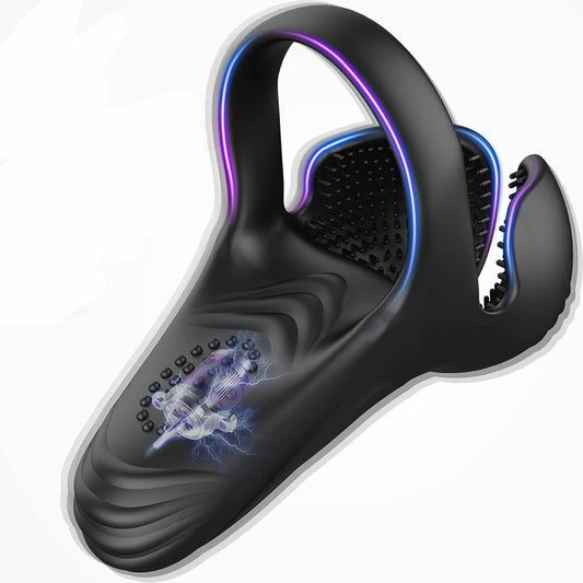 Vibrating Ejaculation Delay Cock Ring Sleeve - image 0