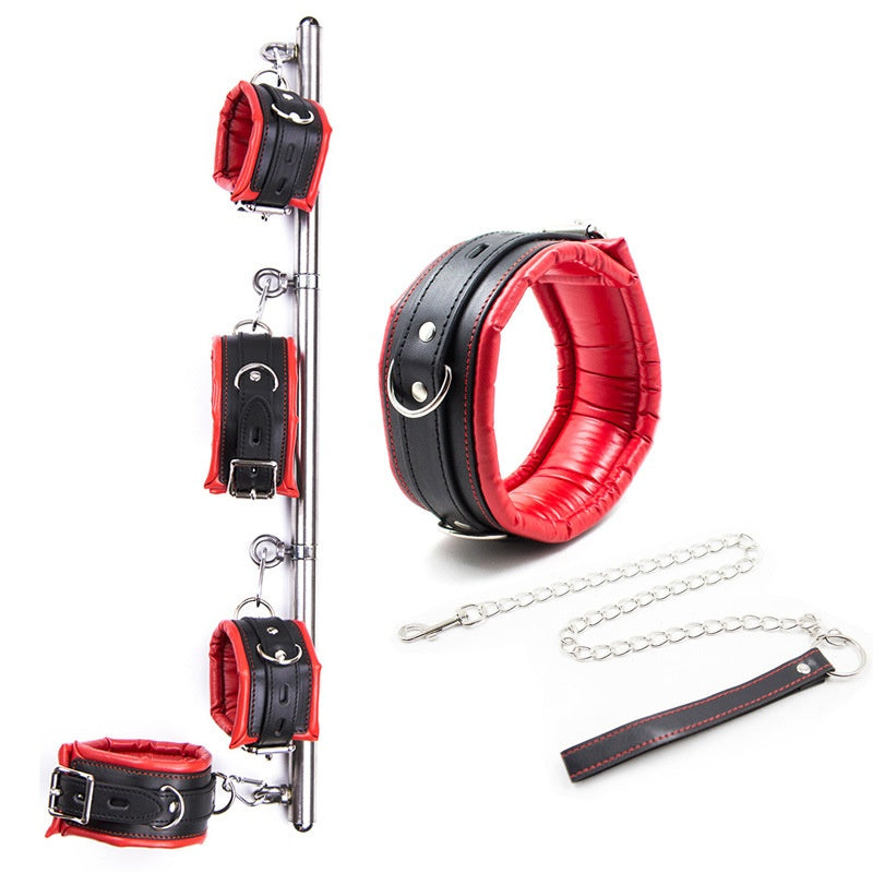 SM Restraints Spread Bar - Red with Collar - image 4