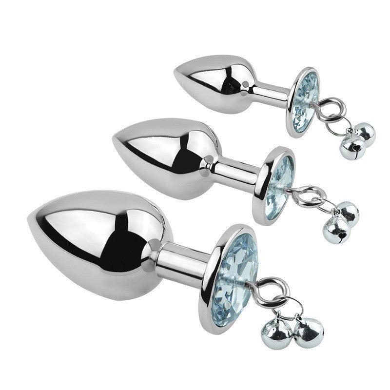 Princess Double Bells Butt Plug Set of 3 - White - image 0