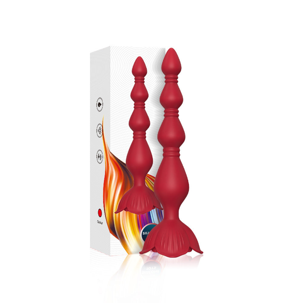 Rose Beads Vibrator Butt Plug - Advanced Version - image 9