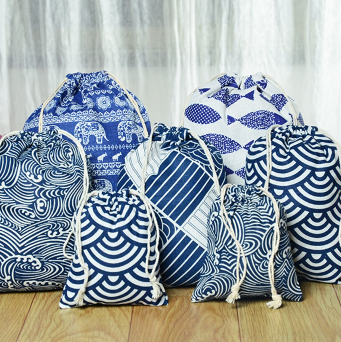 Cotton Sex Toy Organizer Storage Bag - image 0