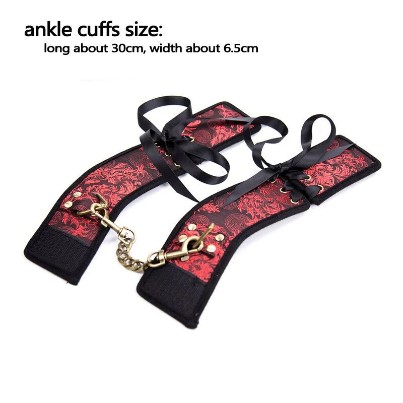 Restriants Women Hand Ankle Hook&loop Cuffs - ankle cuffs - image 3