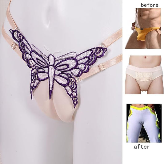 Crossdresser Gaff Men Sissy Camel Toe Panties Underwear - image 5