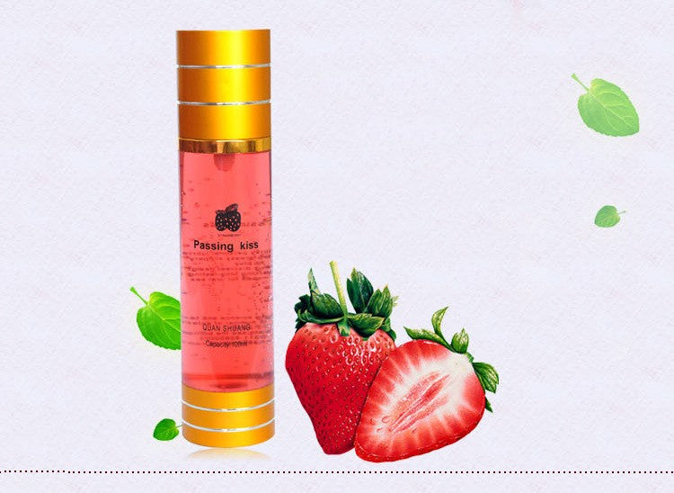 Oral Sex Lubricant Passing Kiss Lube (not swallowable) - 100ml - Strawberry - image 1